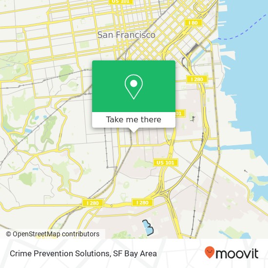 Crime Prevention Solutions map