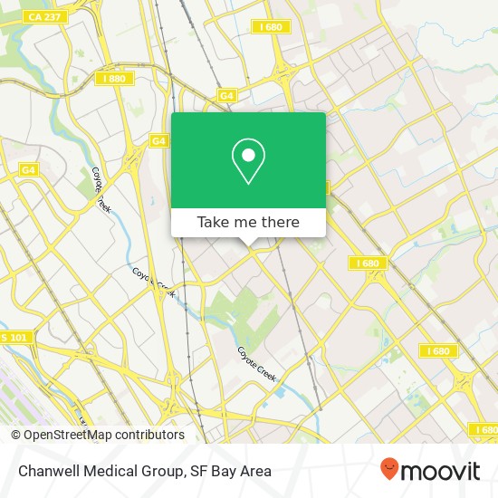 Mapa de Chanwell Medical Group