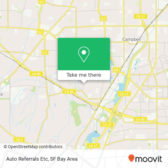 Auto Referrals Etc map