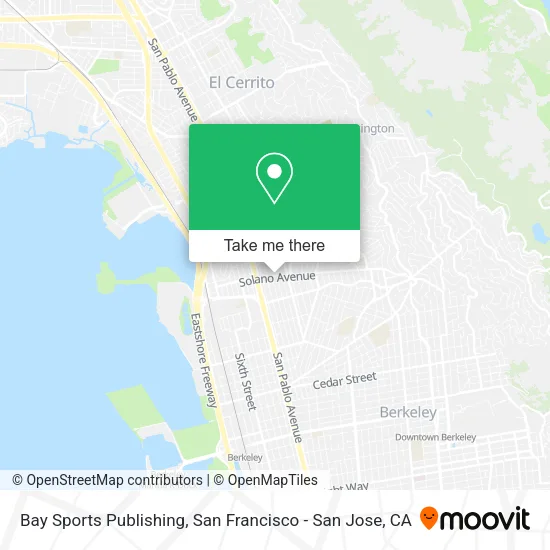 Mapa de Bay Sports Publishing