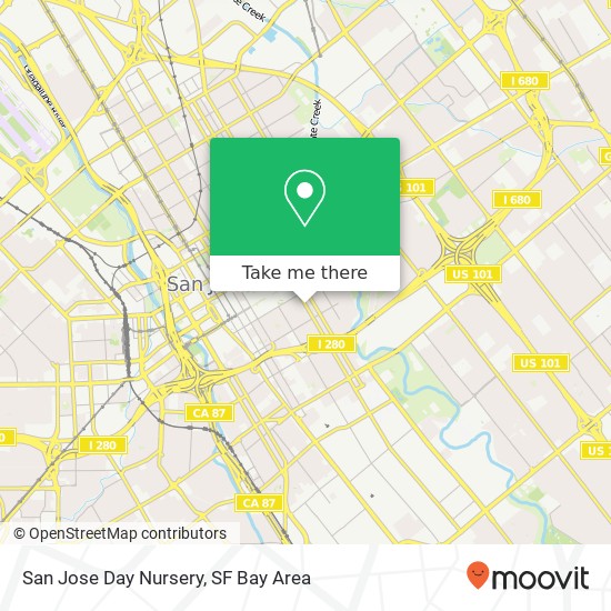 San Jose Day Nursery map