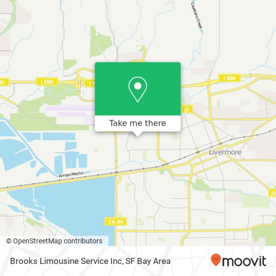 Brooks Limousine Service Inc map