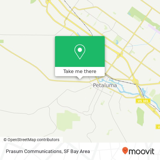 Prasum Communications map