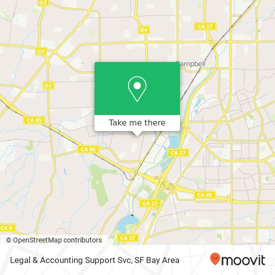 Legal & Accounting Support Svc map