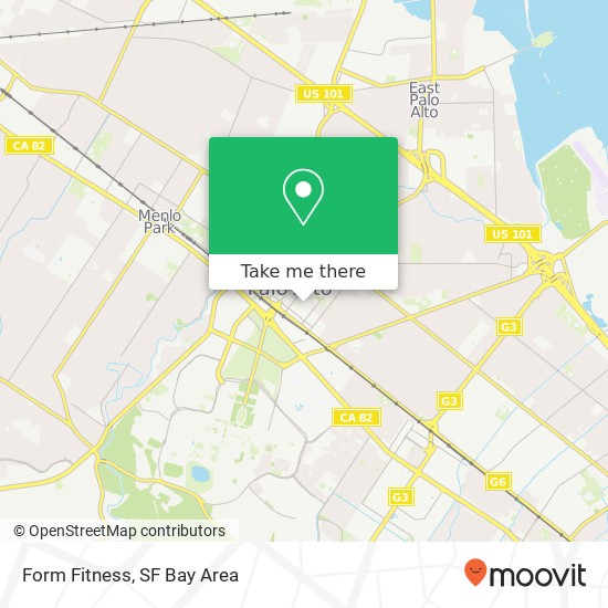 Form Fitness map