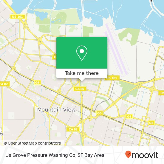 Mapa de Js Grove Pressure Washing Co