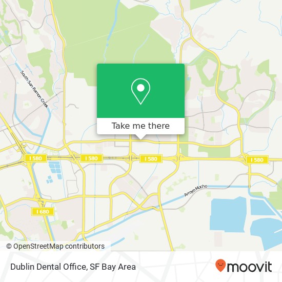 Mapa de Dublin Dental Office