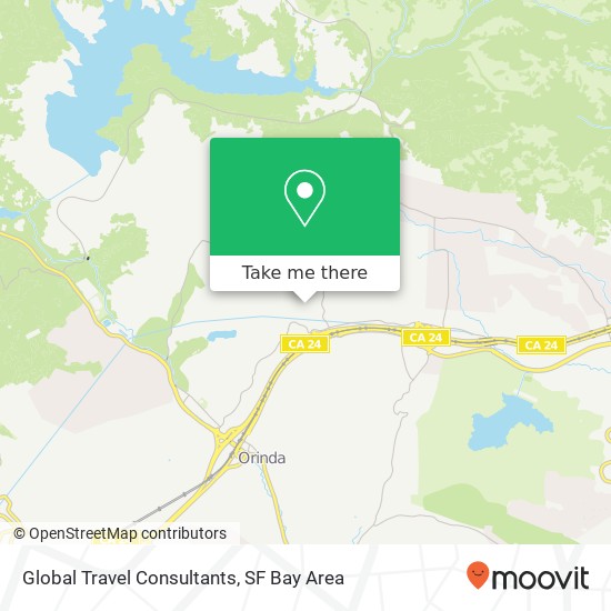 Mapa de Global Travel Consultants