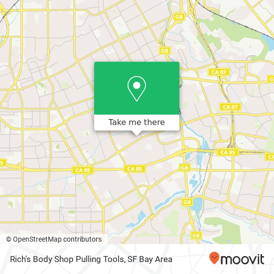 Mapa de Rich's Body Shop Pulling Tools