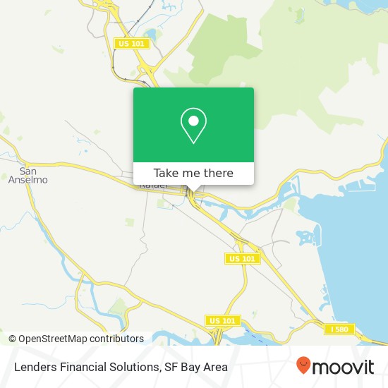 Lenders Financial Solutions map