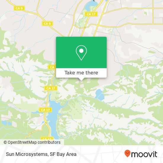 Mapa de Sun Microsystems