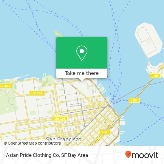 Asian Pride Clothing Co map