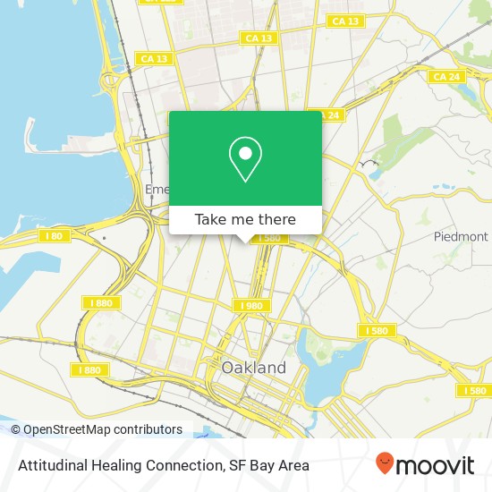 Attitudinal Healing Connection map