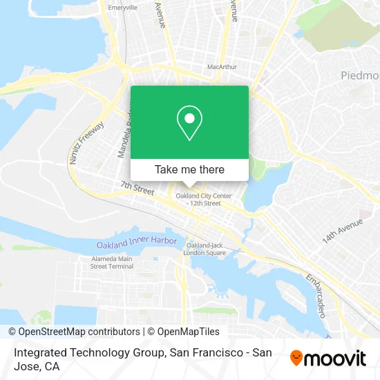 Integrated Technology Group map
