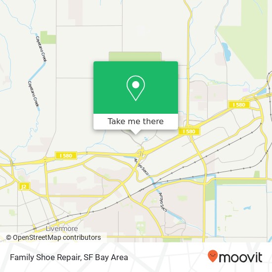 Family Shoe Repair map