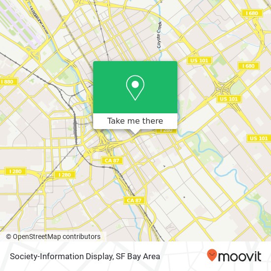 Society-Information Display map