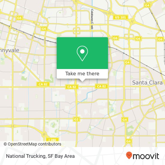 National Trucking map