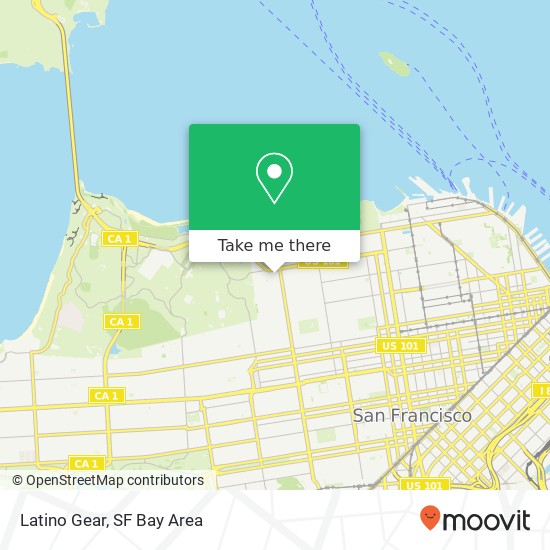 Latino Gear map