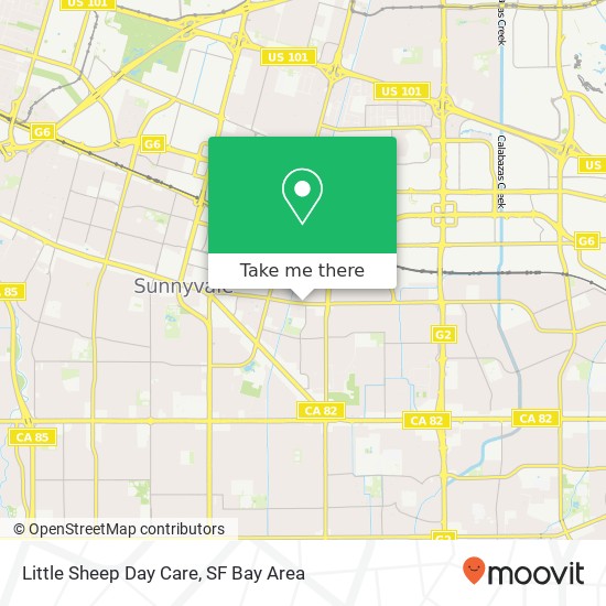 Mapa de Little Sheep Day Care