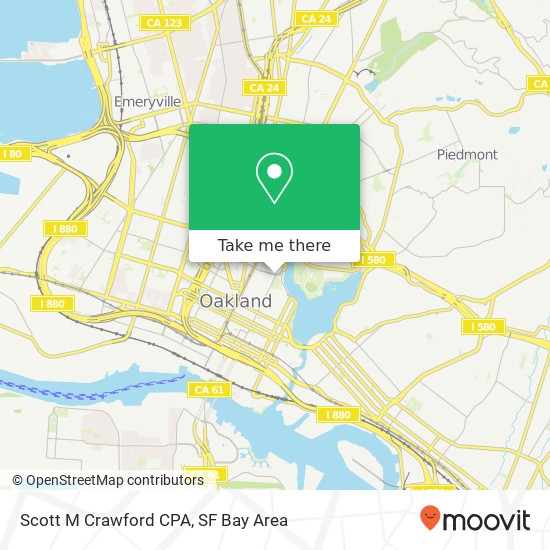 Scott M Crawford CPA map