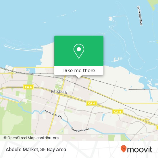 Abdul's Market map