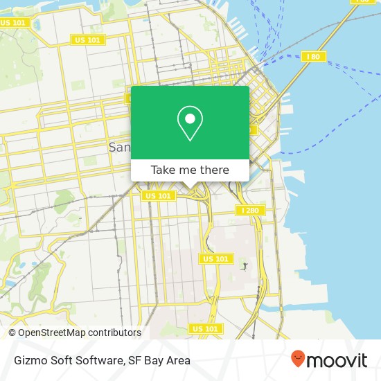 Gizmo Soft Software map