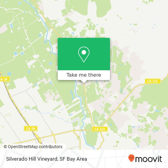 Silverado Hill Vineyard map