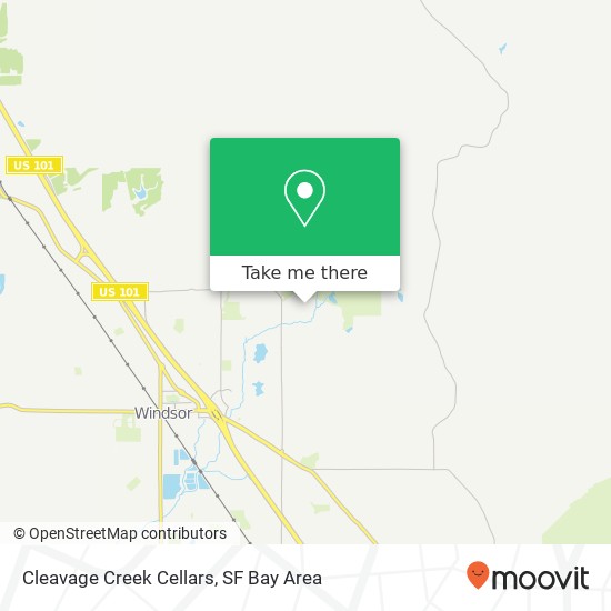 Cleavage Creek Cellars map