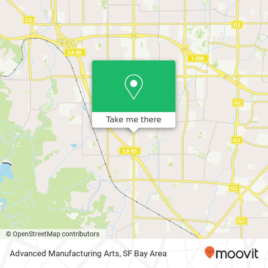 Advanced Manufacturing Arts map
