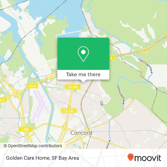 Golden Care Home map