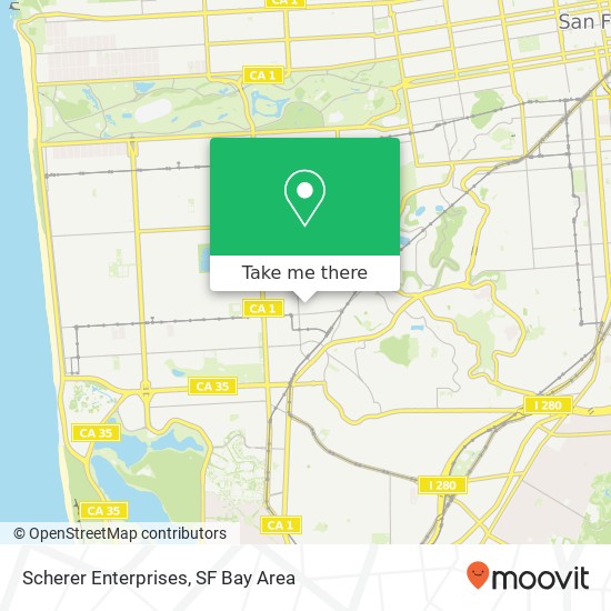 Scherer Enterprises map