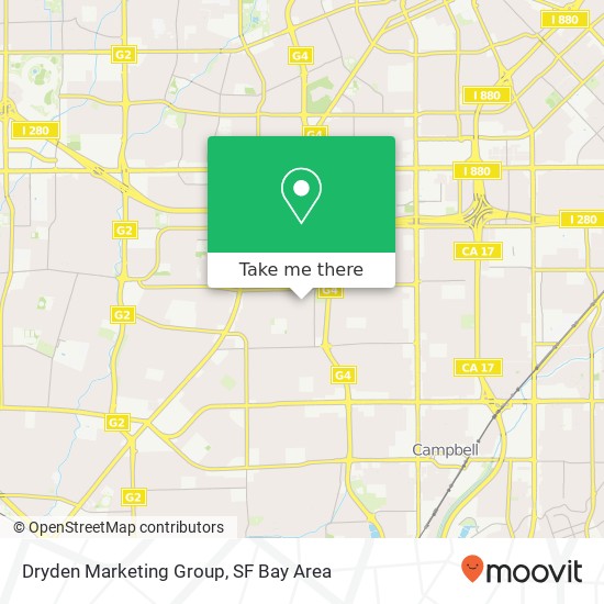 Mapa de Dryden Marketing Group