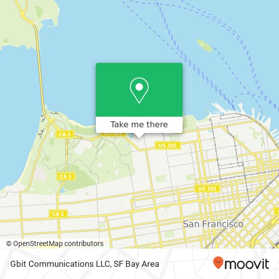 Gbit Communications LLC map