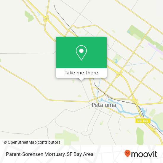 Parent-Sorensen Mortuary map