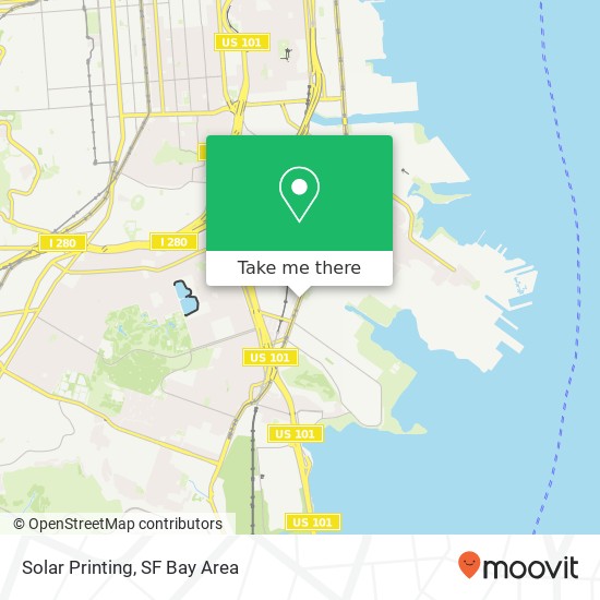 Mapa de Solar Printing