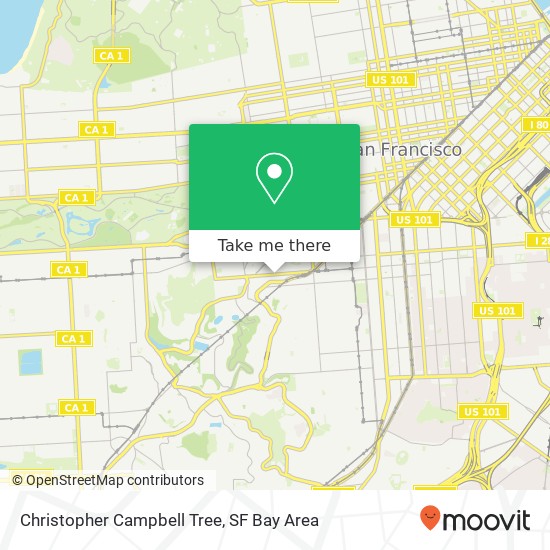 Mapa de Christopher Campbell Tree