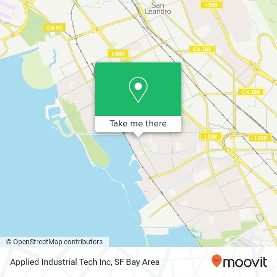 Mapa de Applied Industrial Tech Inc