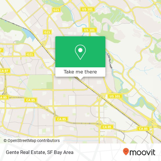 Gente Real Estate map