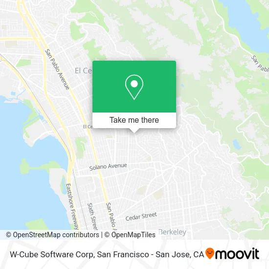 W-Cube Software Corp map