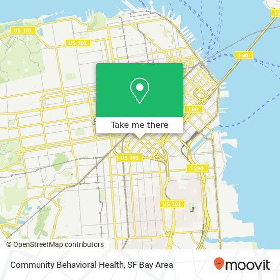 Community Behavioral Health map