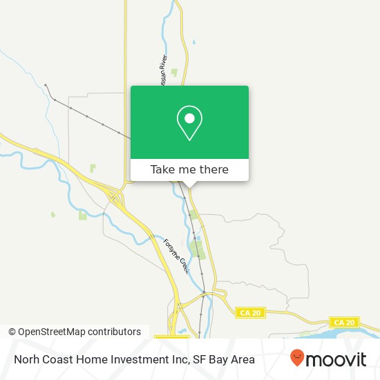 Mapa de Norh Coast Home Investment Inc
