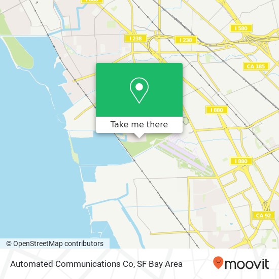 Mapa de Automated Communications Co