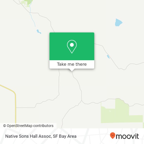 Native Sons Hall Assoc map