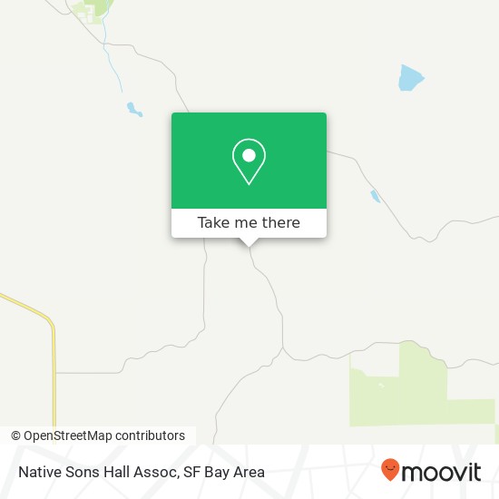 Mapa de Native Sons Hall Assoc