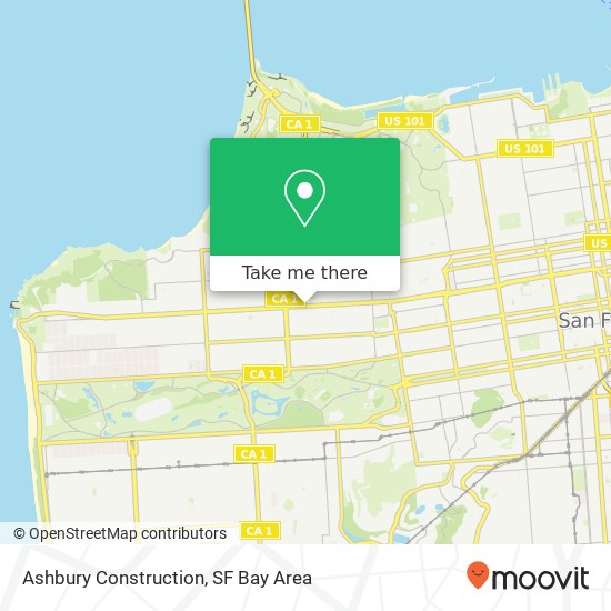 Mapa de Ashbury Construction