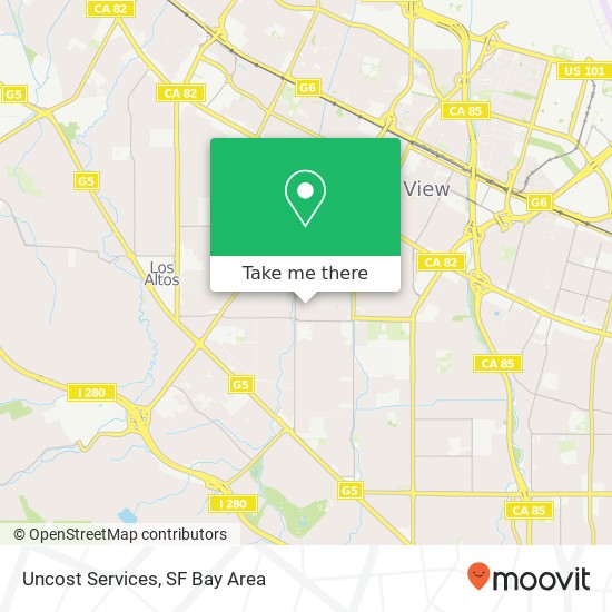 Uncost Services map