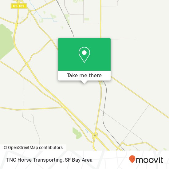 TNC Horse Transporting map
