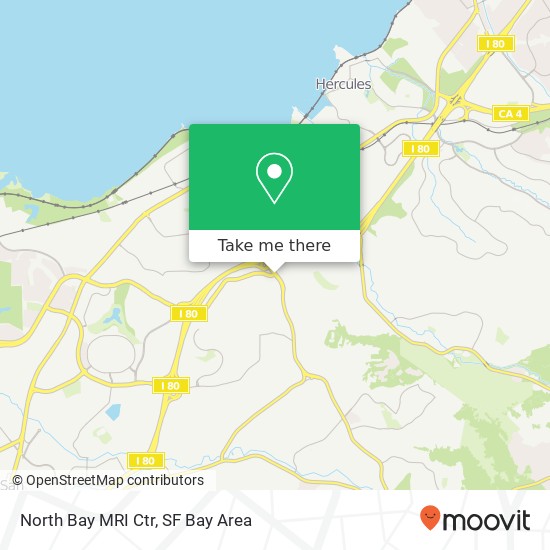 North Bay MRI Ctr map
