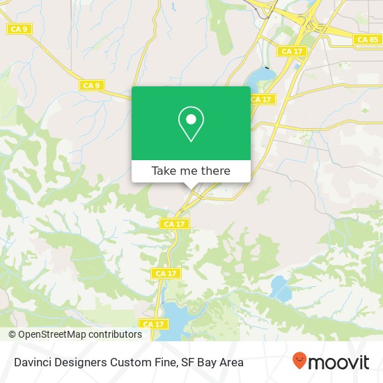 Davinci Designers Custom Fine map