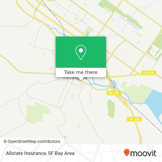 Allstate Insurance map